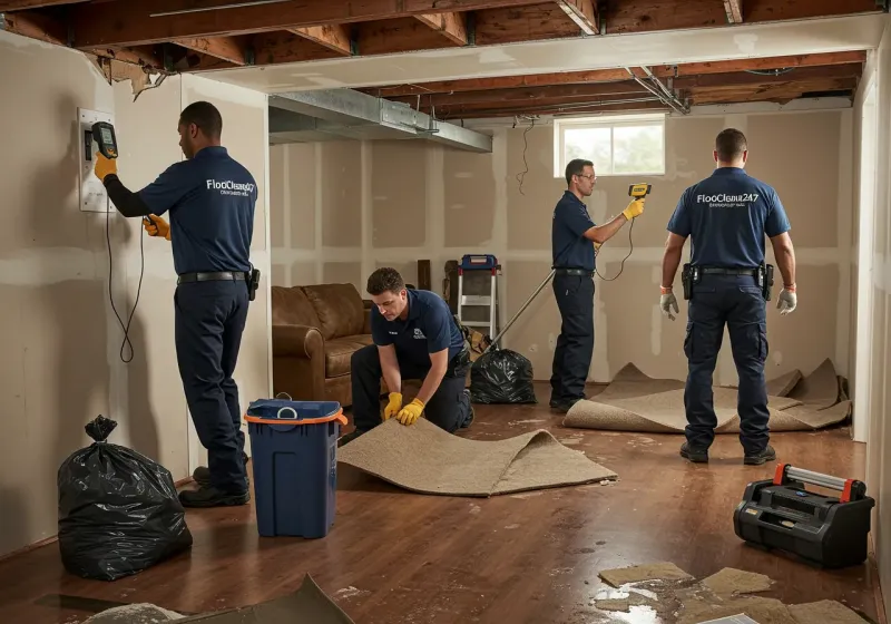 Flood DamageMaterial Assessment and Debris Removal process in Copeland, OK